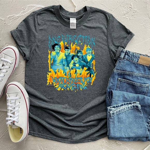 One Direction Shirt, Heavy Metal Direction T-Shirt, One Direction Tee - Picture 1 of 2